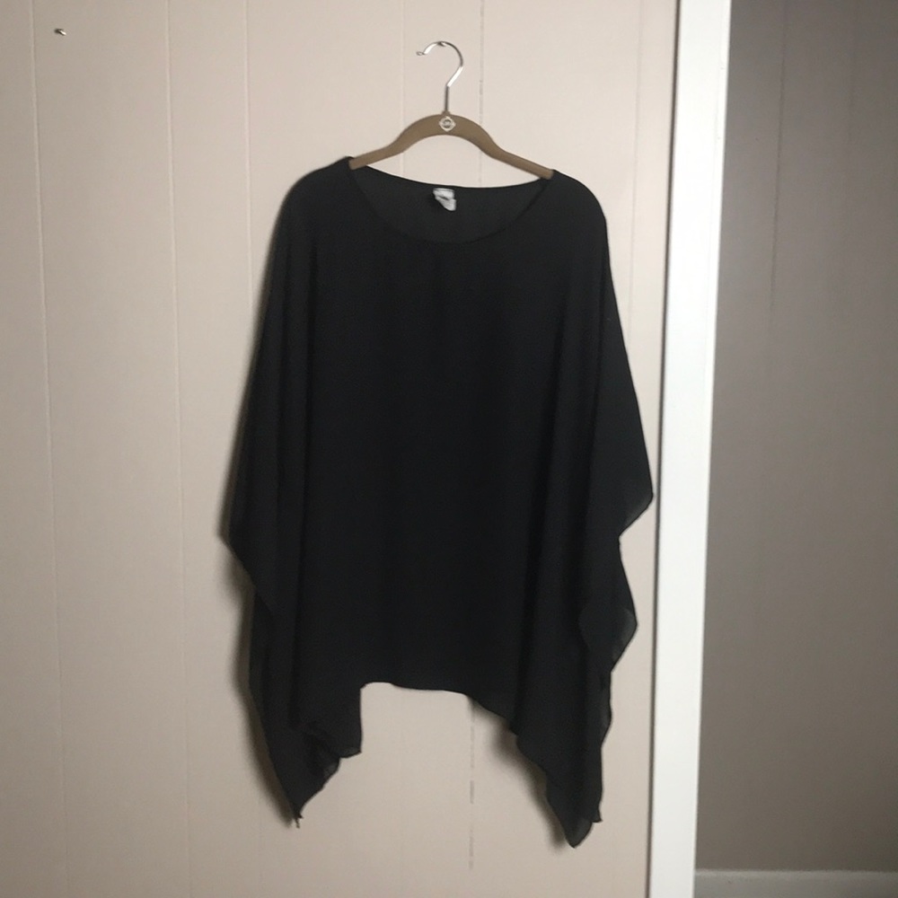 Black Sheer Tunic